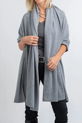 100% Cashmere Scarf - Husky Grey | Shop Now