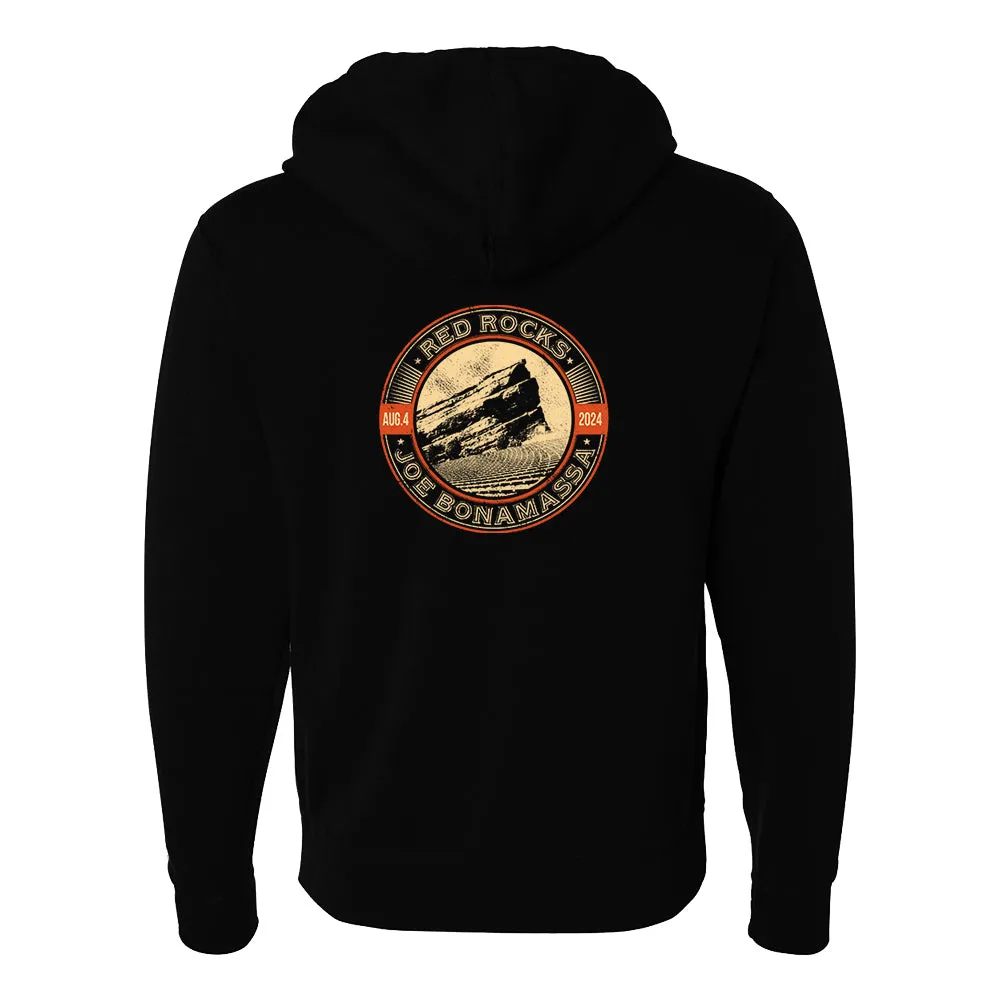 2024 Red Rocks Zip-Up Hoodie (Unisex)