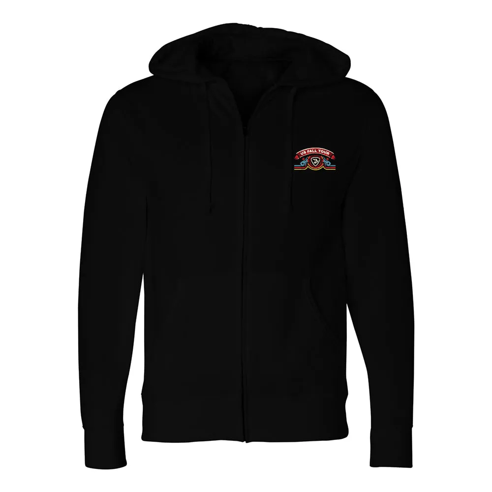 2024 U.S. Fall Tour Zip-Up Hoodie (Unisex)