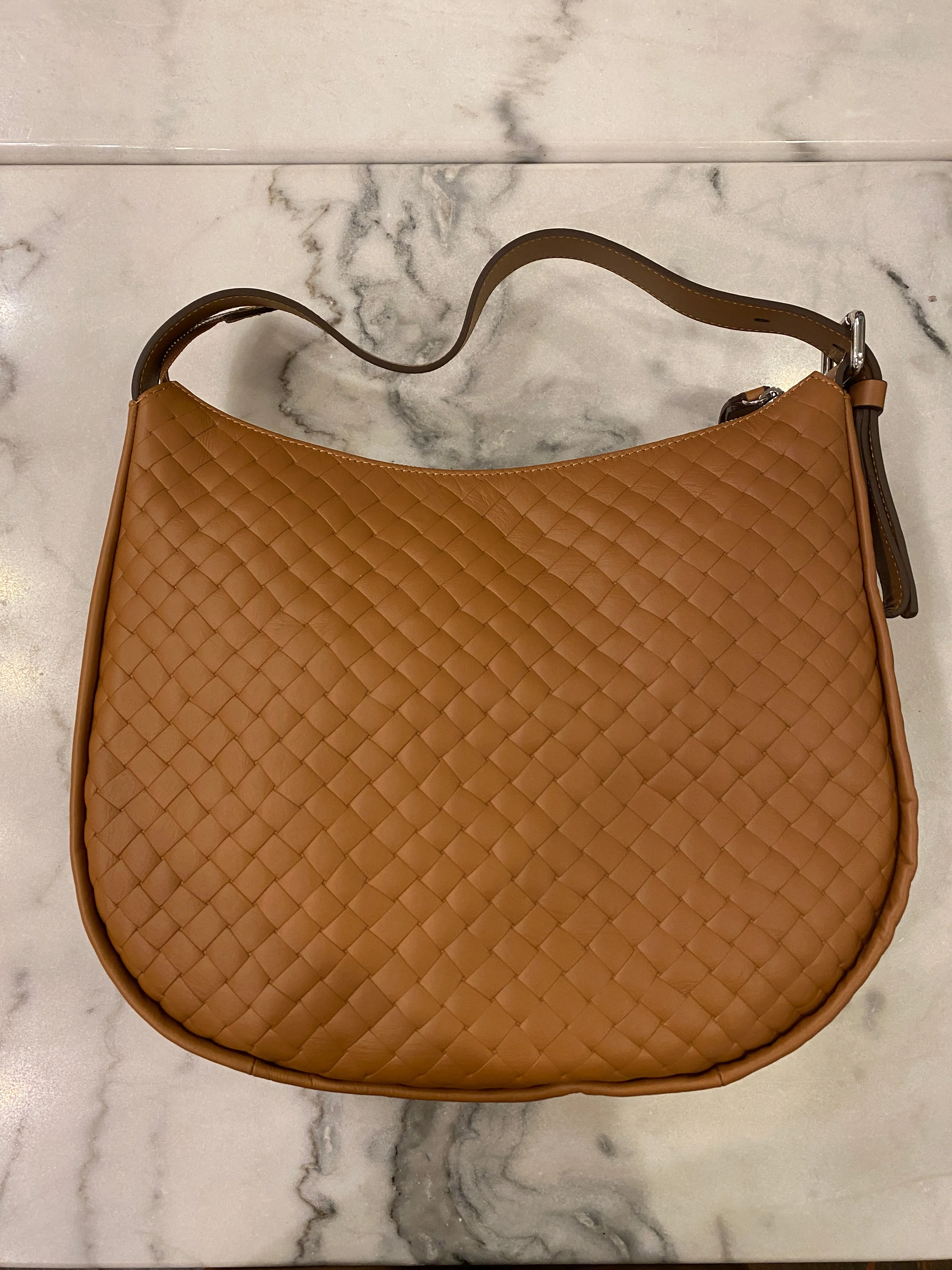 3273732 Tan Leather Purse