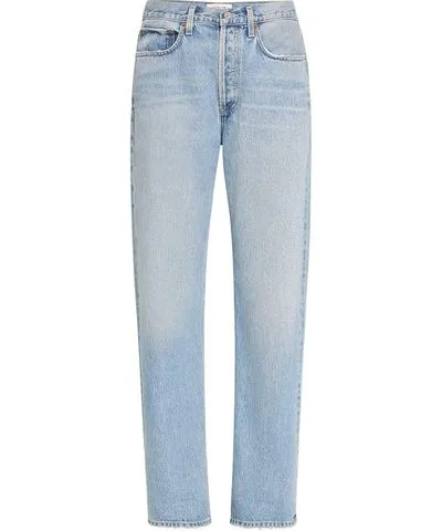 Agolde Women's Kelly High-Rise Relaxed Straight Jeans