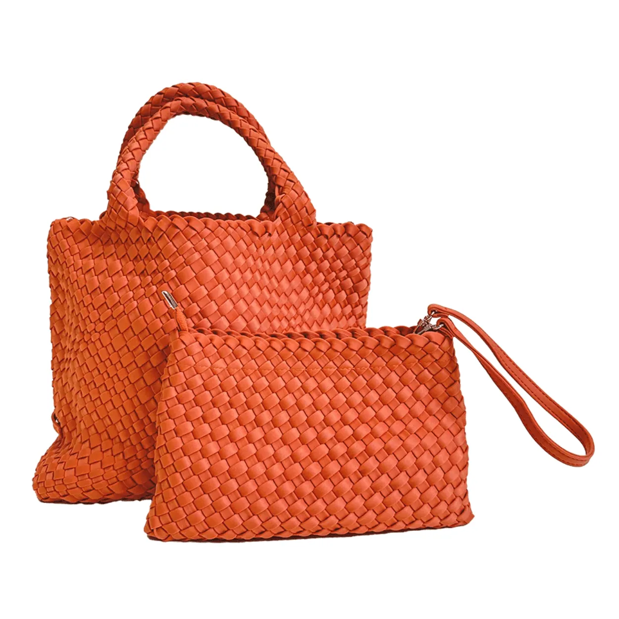 Ahdorned Lily Woven Neoprene Tote Bag