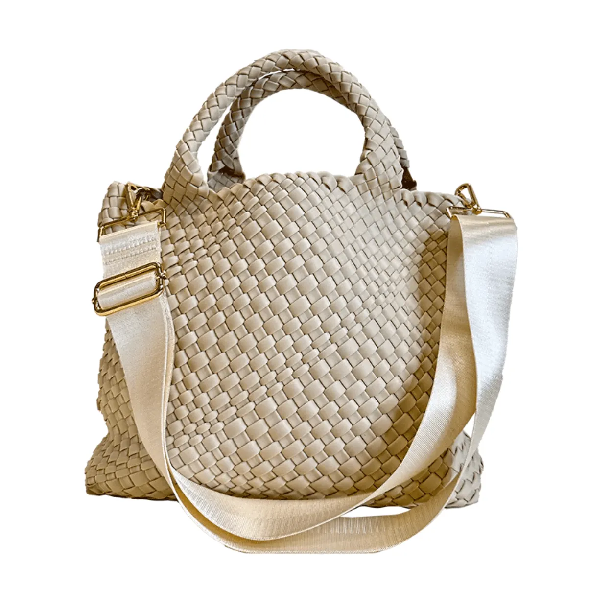 Ahdorned Lily Woven Neoprene Tote Bag