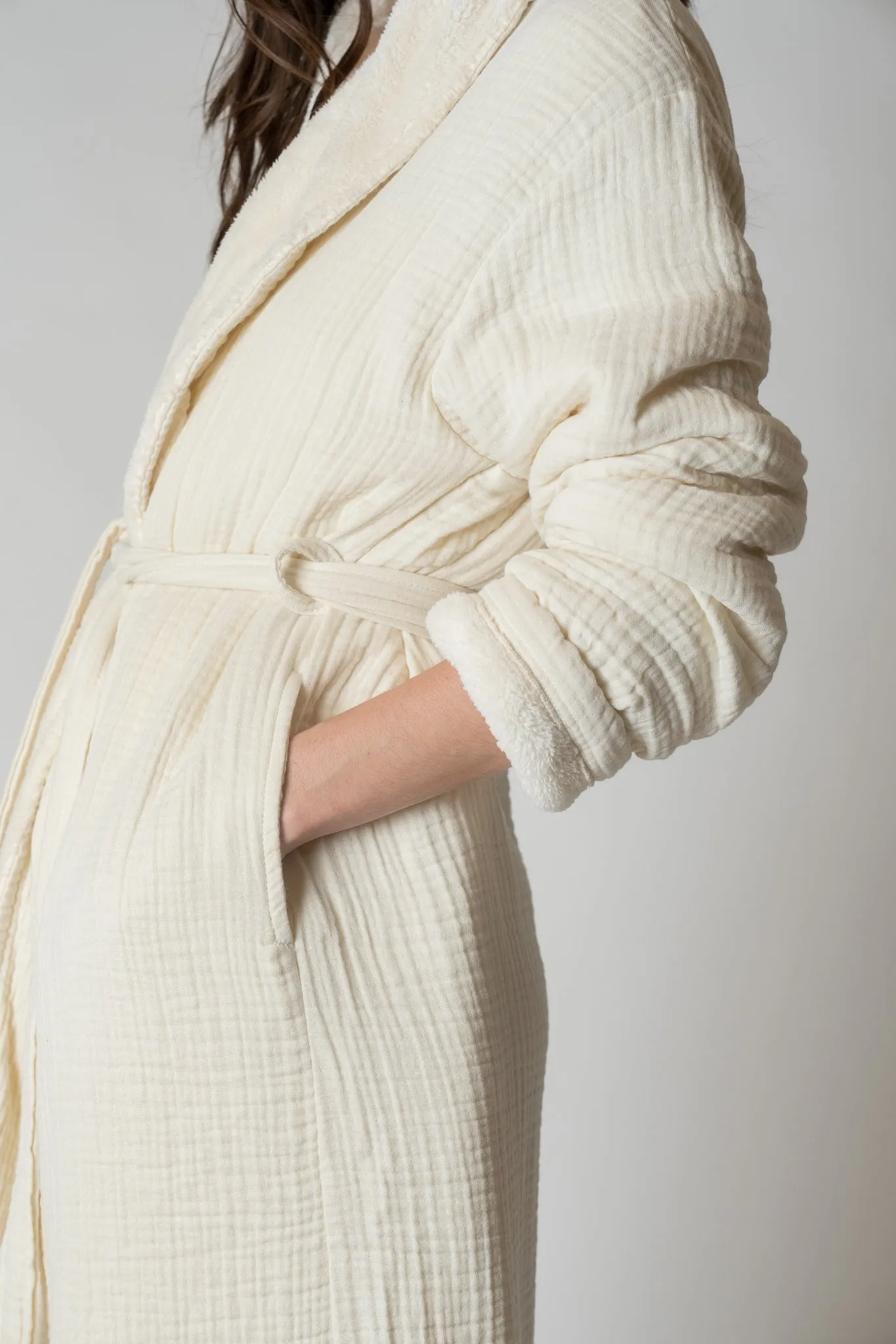 Alaia Sherpa Robe - Buy Online Now