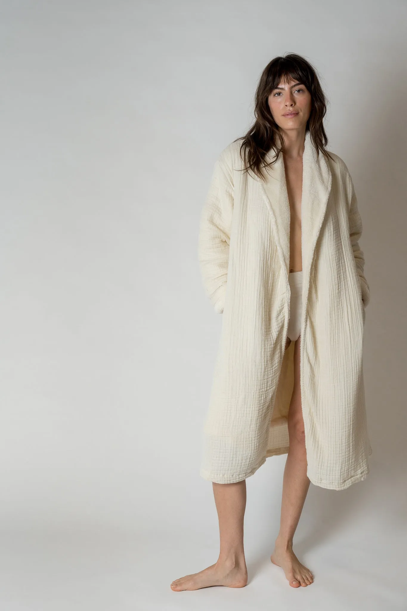 Alaia Sherpa Robe - Buy Online Now