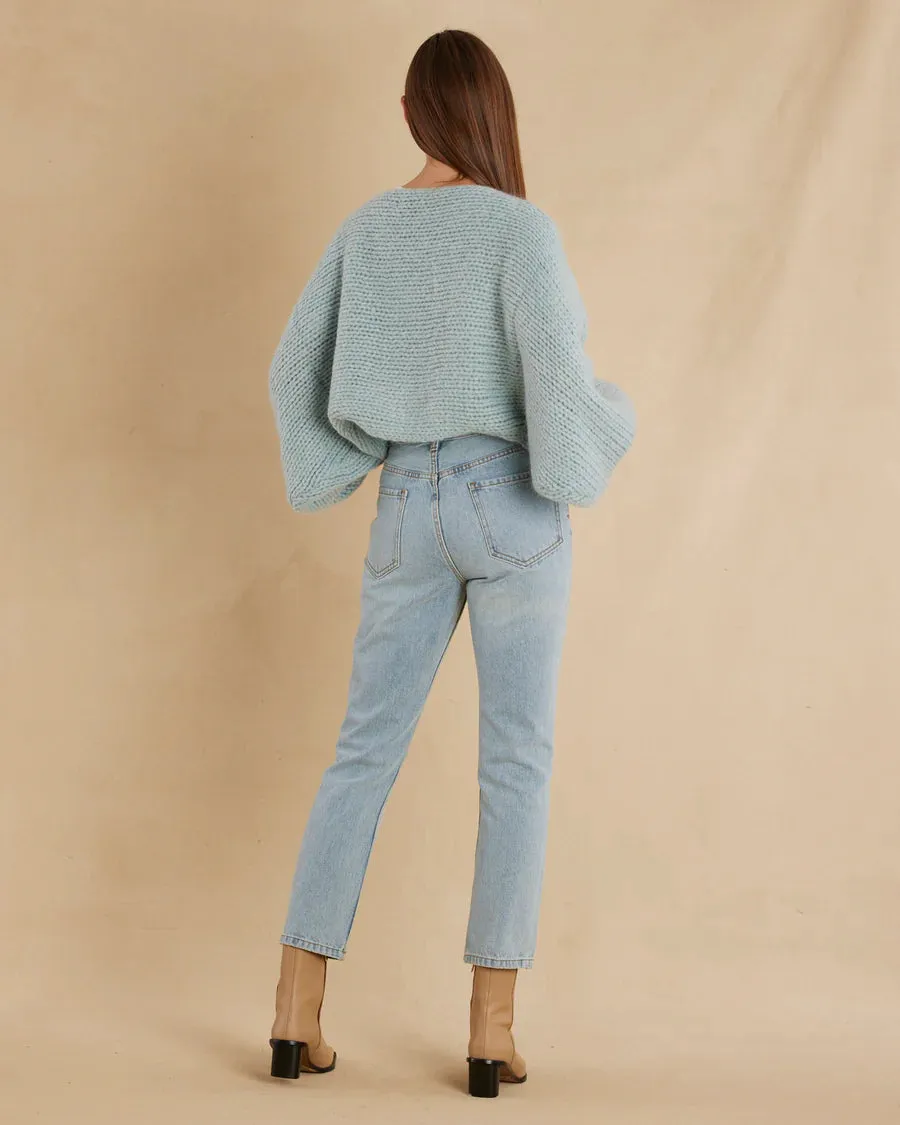 Amelius Duckegg Blue Lola Mohair Bolero