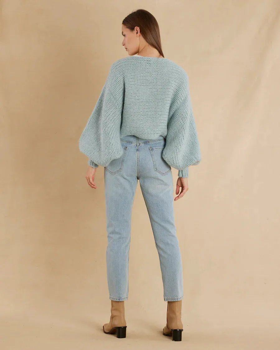 Amelius Duckegg Blue Lola Mohair Bolero