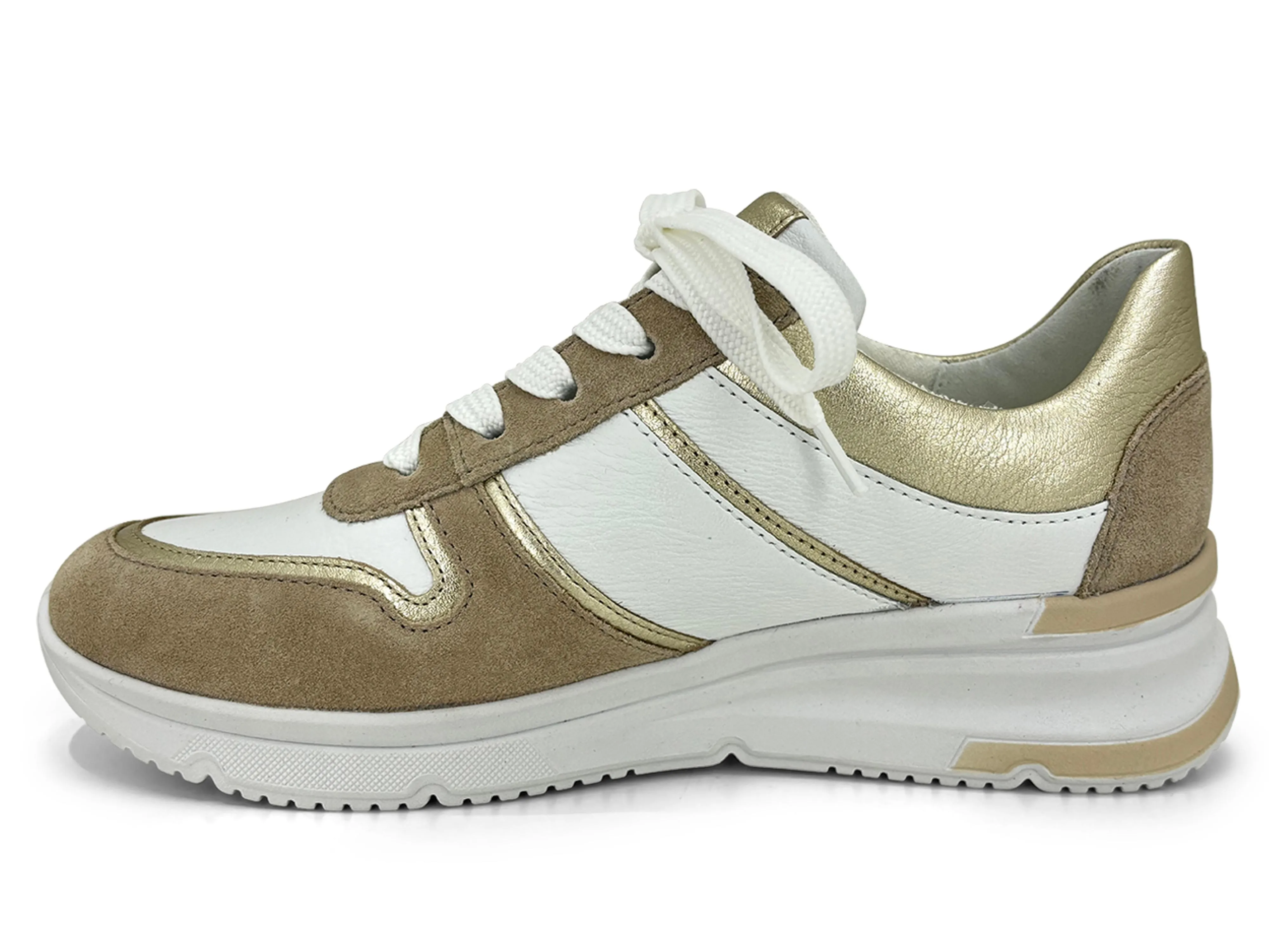 Ara Nevada 3 Sneaker Sand White