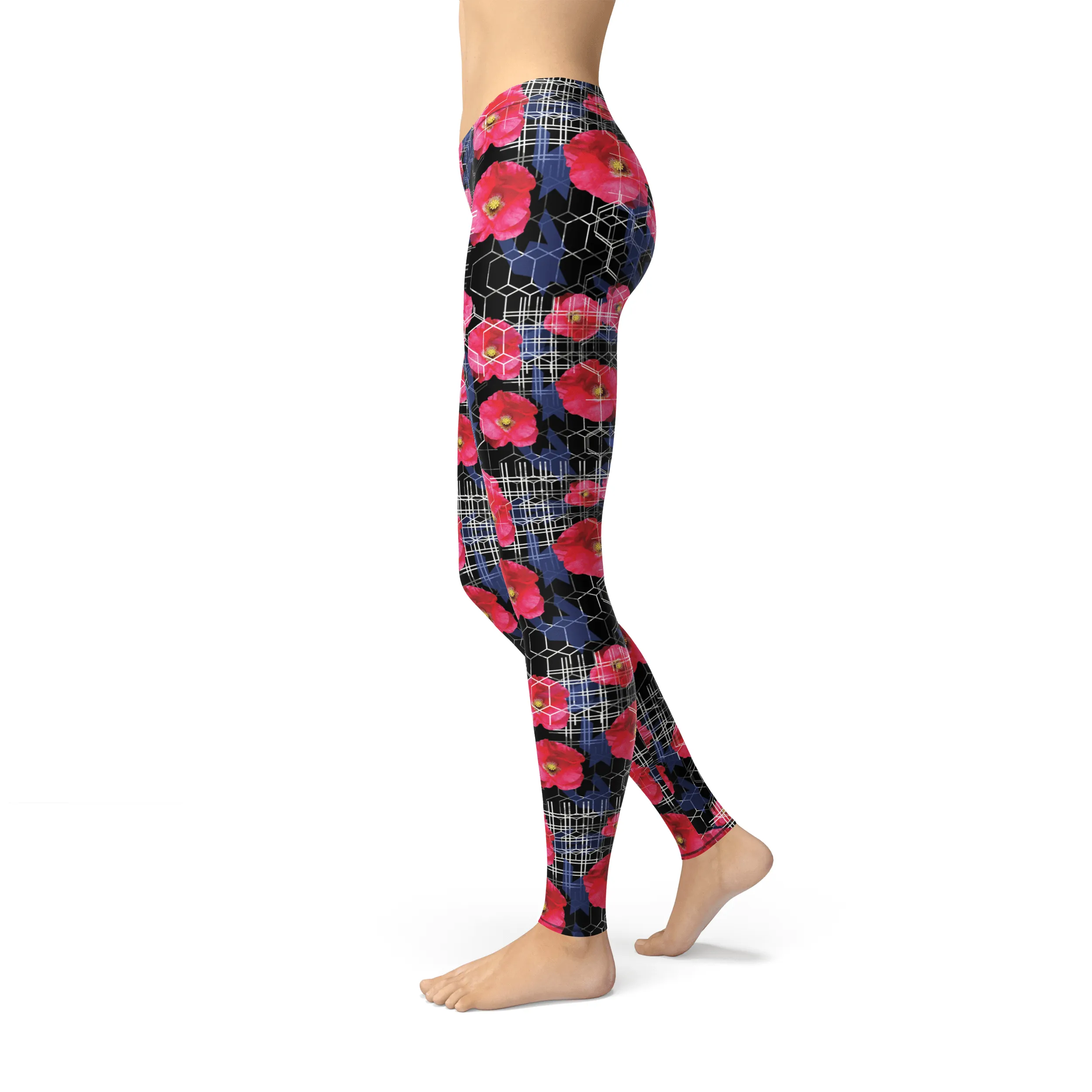 Avery Digital Flowers Leggings