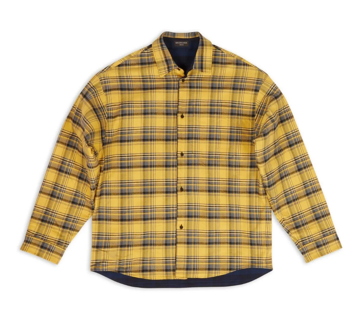 Balenciaga Reversible Shirt Yellow