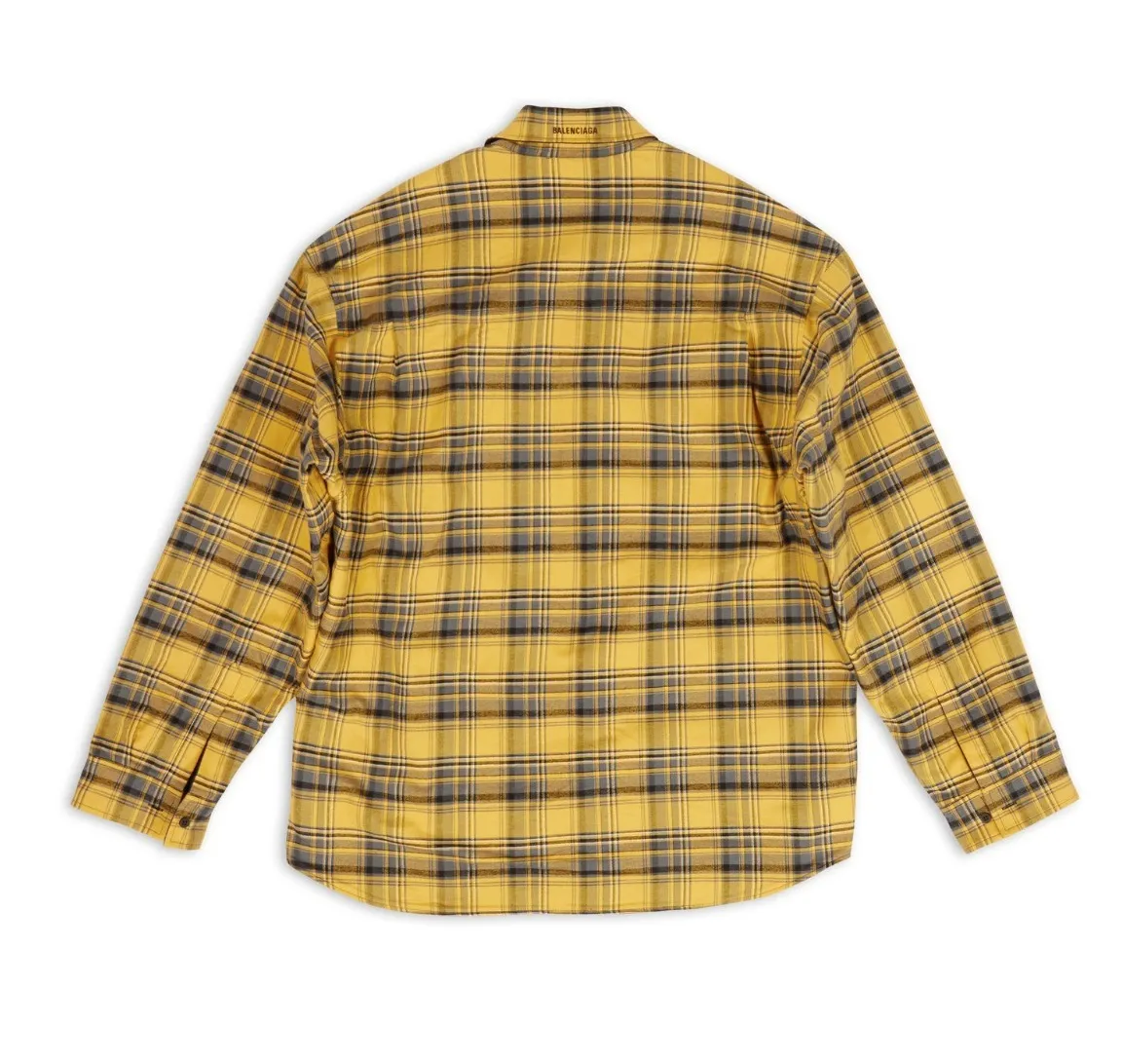 Balenciaga Reversible Shirt Yellow