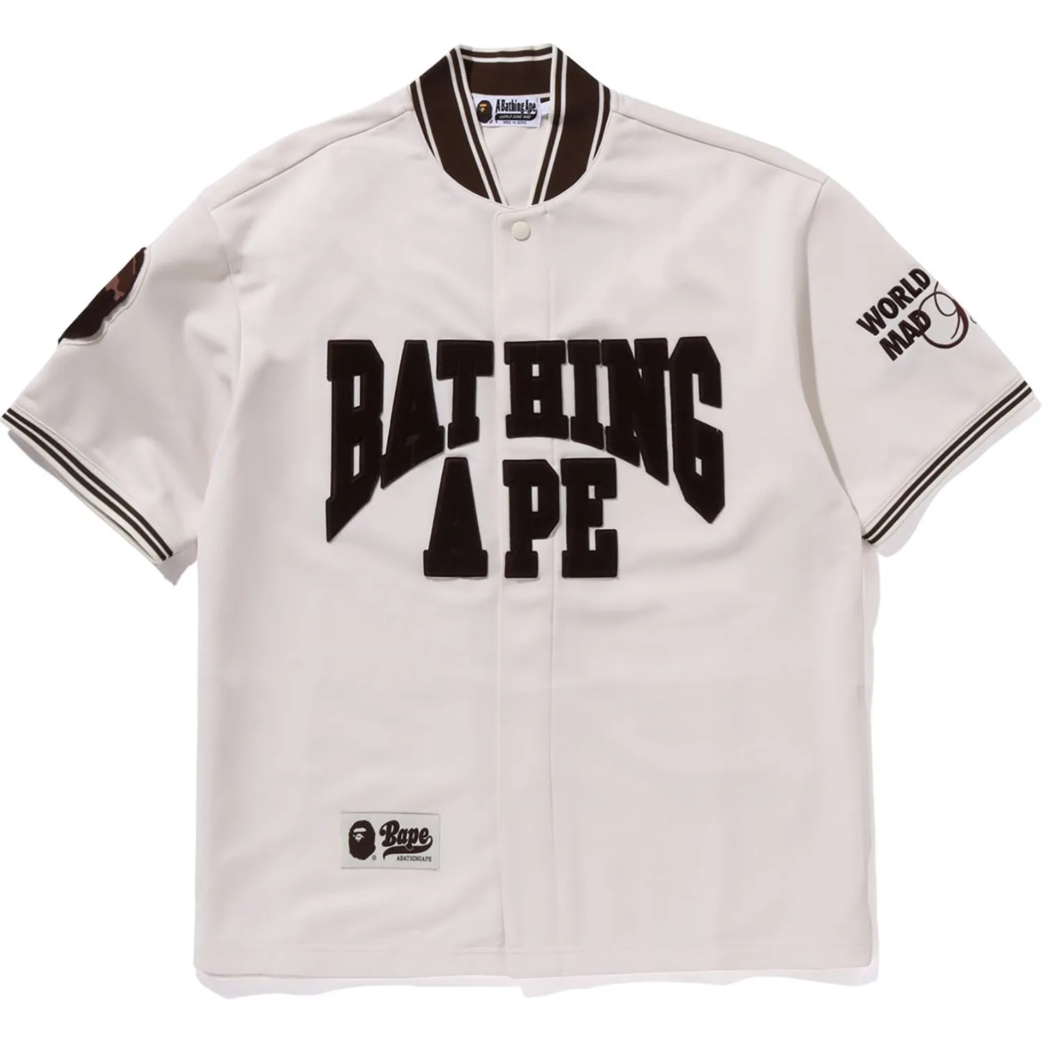 BASEBALL JERSEY S/S SHIRT MENS