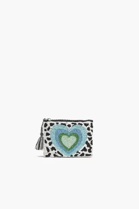 BEADED COIN PURSE LOVE #3