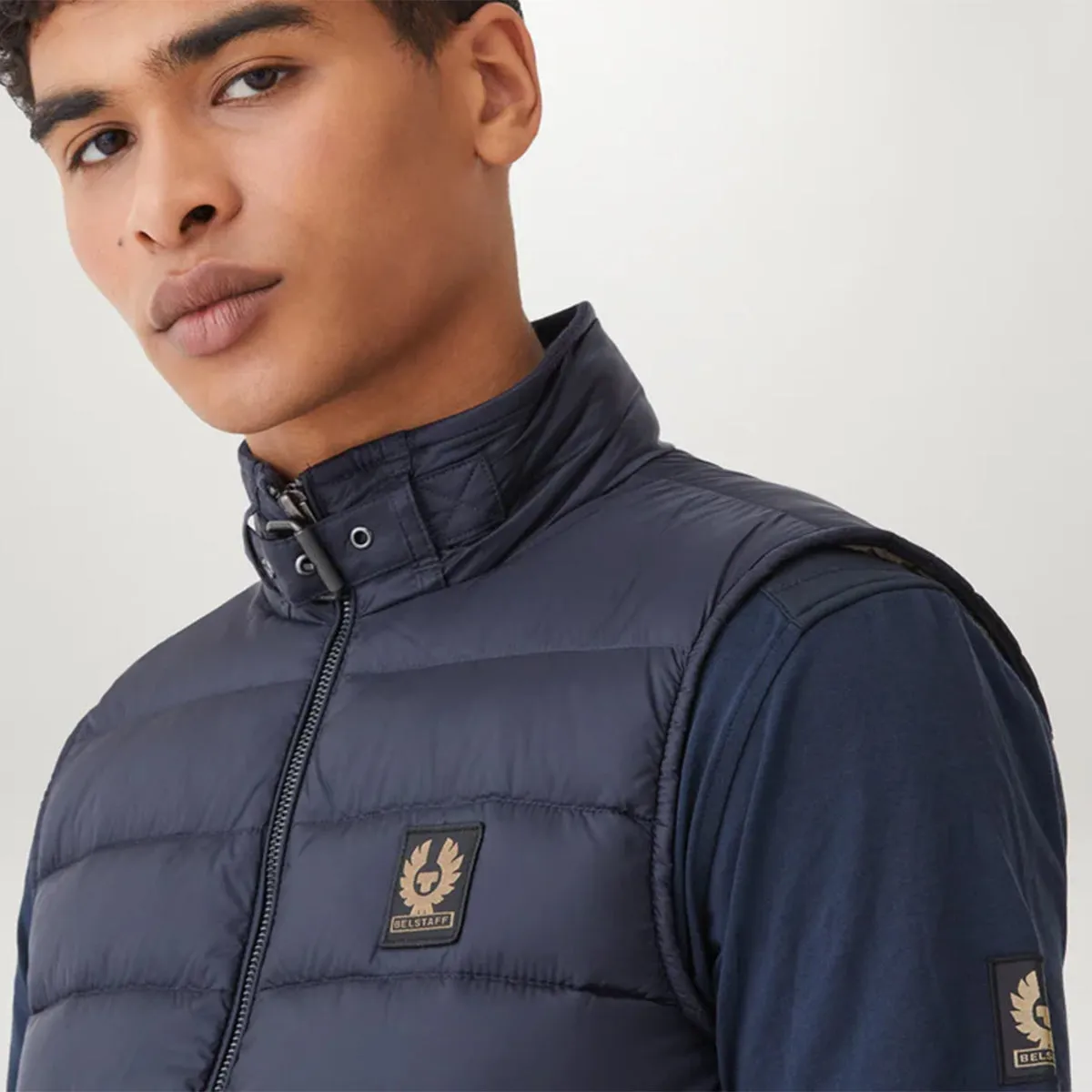 Belstaff Circuit Down Gilet - Dark Ink | Shop Now