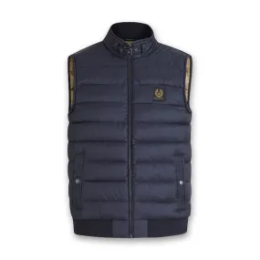 Belstaff Circuit Down Gilet - Dark Ink | Shop Now