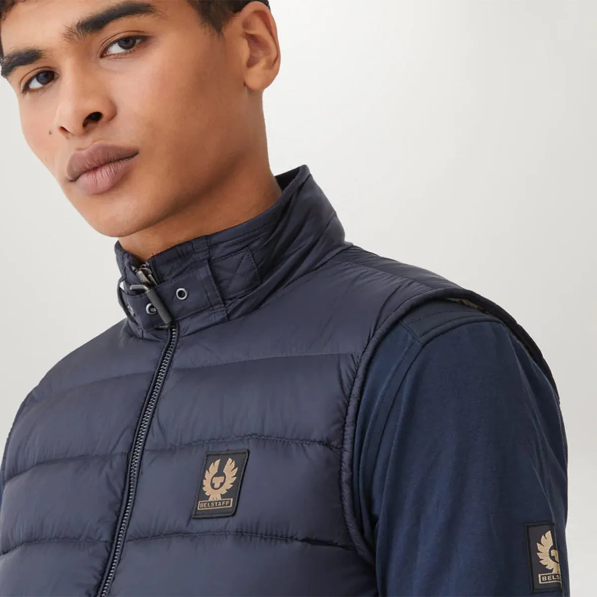 Belstaff Circuit Gilet Dark Ink - Shop now for the best deals