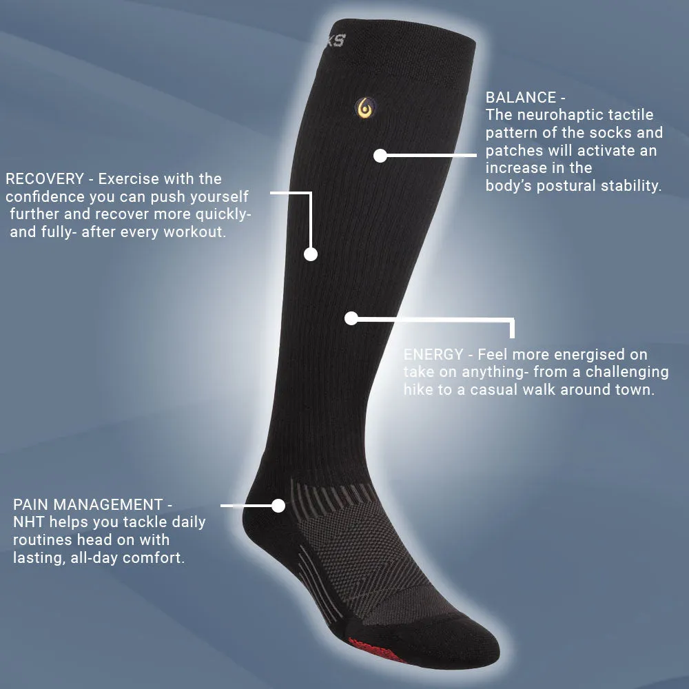 Biowin Neurosocks - High Performance Knee High - Black