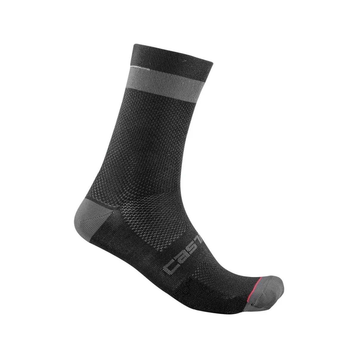 Black Castelli Alpha 18 Socks