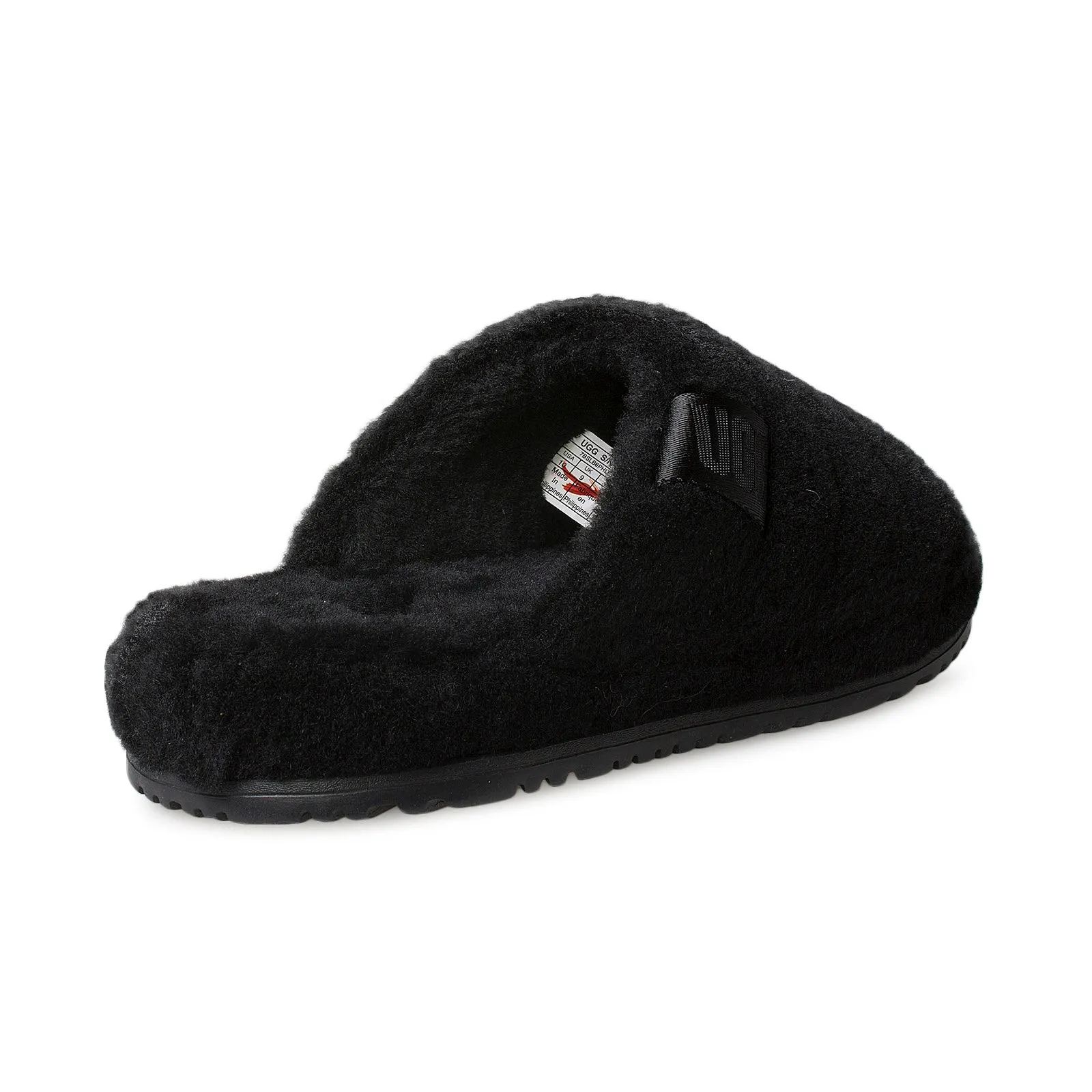 Black UGG Fluff You Slippers - Men's