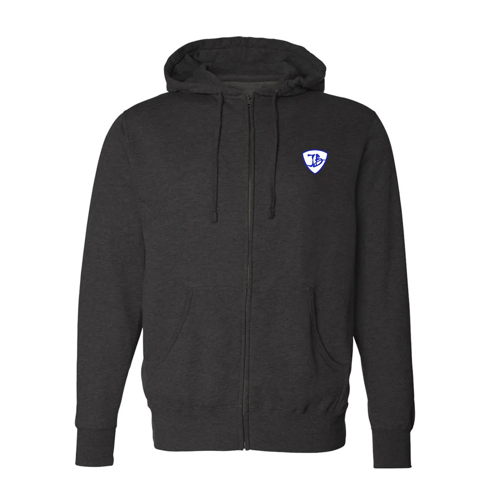 Bluesberry Blast Zip-Up Hoodie (Unisex)