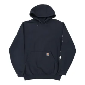 Carhartt Hoodie - Medium Navy Cotton Blend