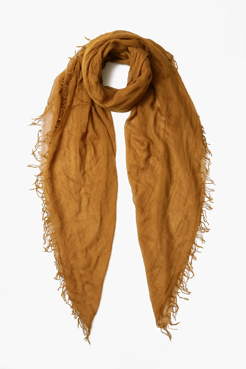 Cashmere and Silk Scarf - Tapenade