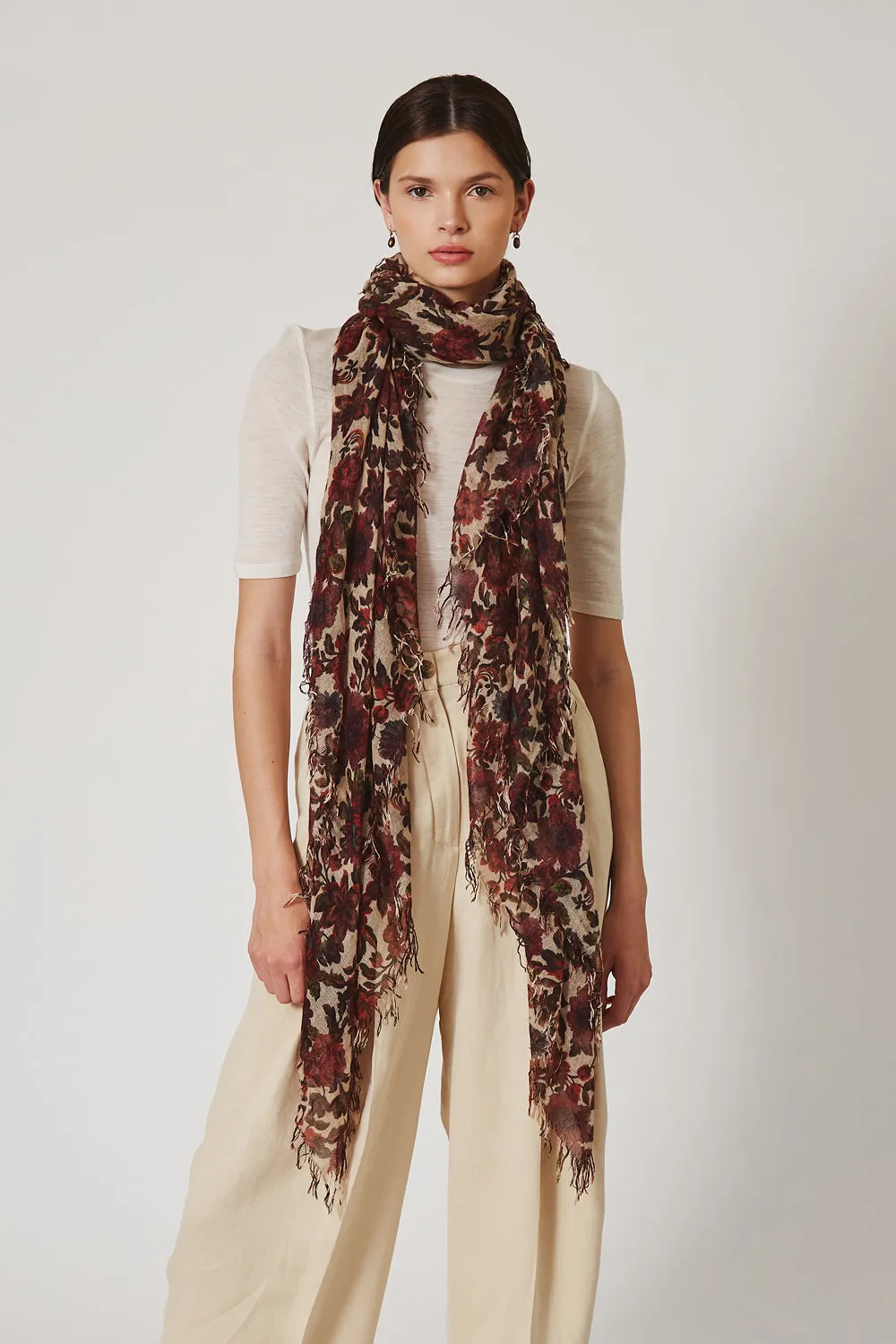 Cashmere and Silk Scarf