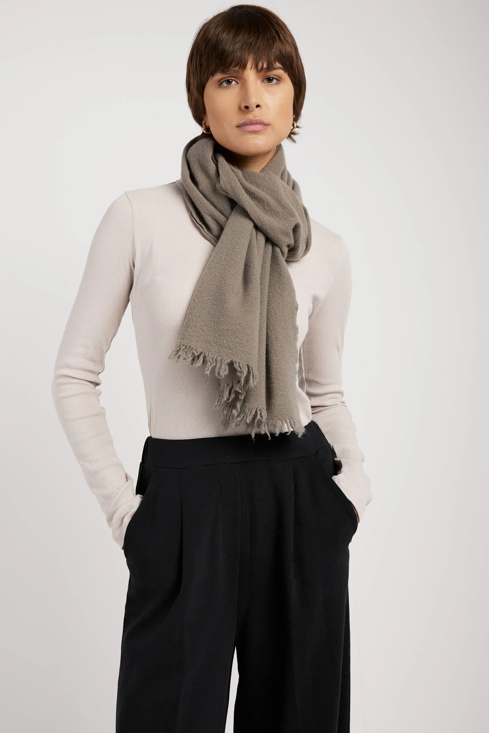 Cashmere Scarf in Drift - Buy now! Limited Stock. High-quality cashmere scarf in Drift. Stay warm and stylish this season. Perfe