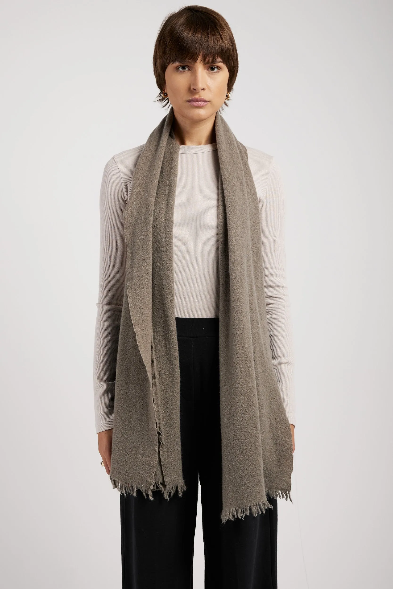 Cashmere Scarf in Drift - Buy now! Limited Stock. High-quality cashmere scarf in Drift. Stay warm and stylish this season. Perfe