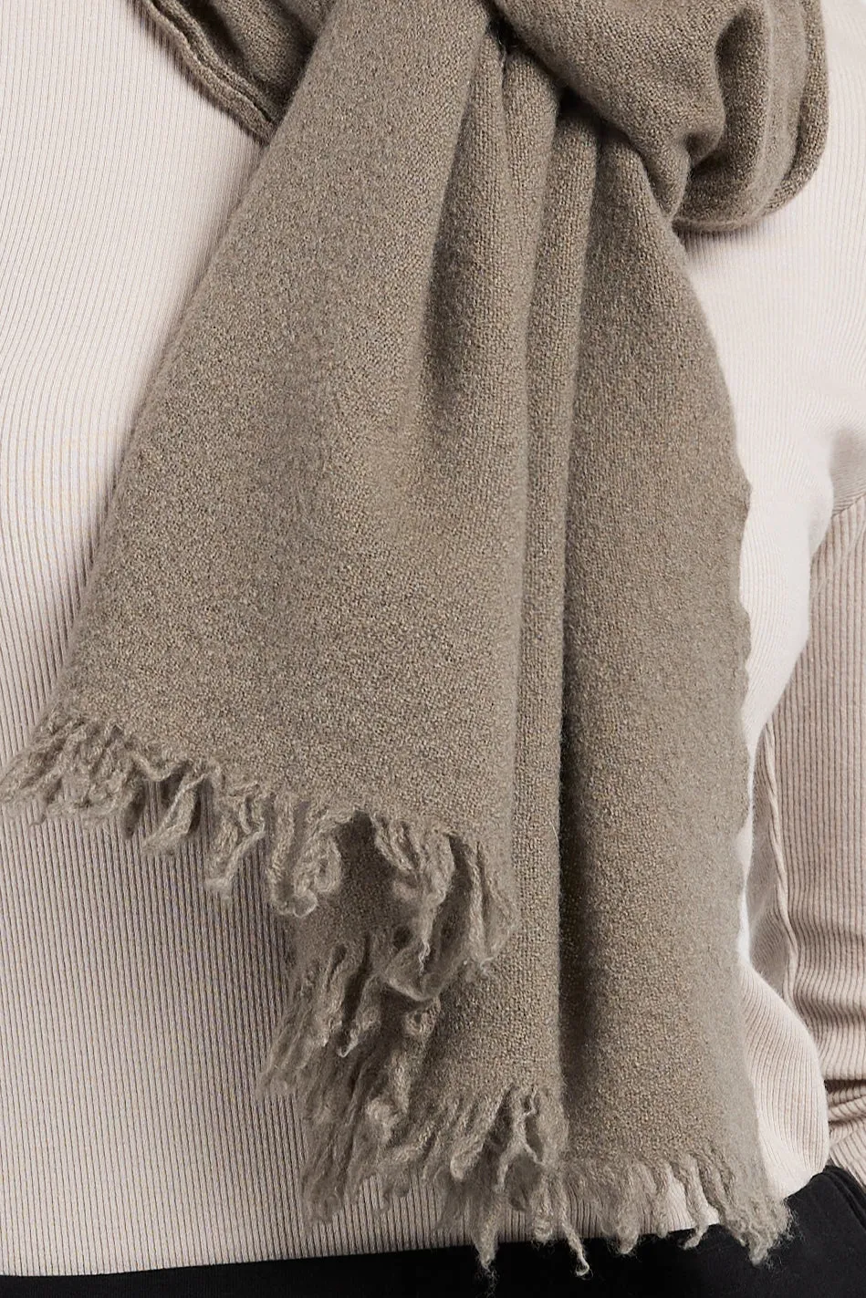 Cashmere Scarf in Drift - Buy now! Limited Stock. High-quality cashmere scarf in Drift. Stay warm and stylish this season. Perfe