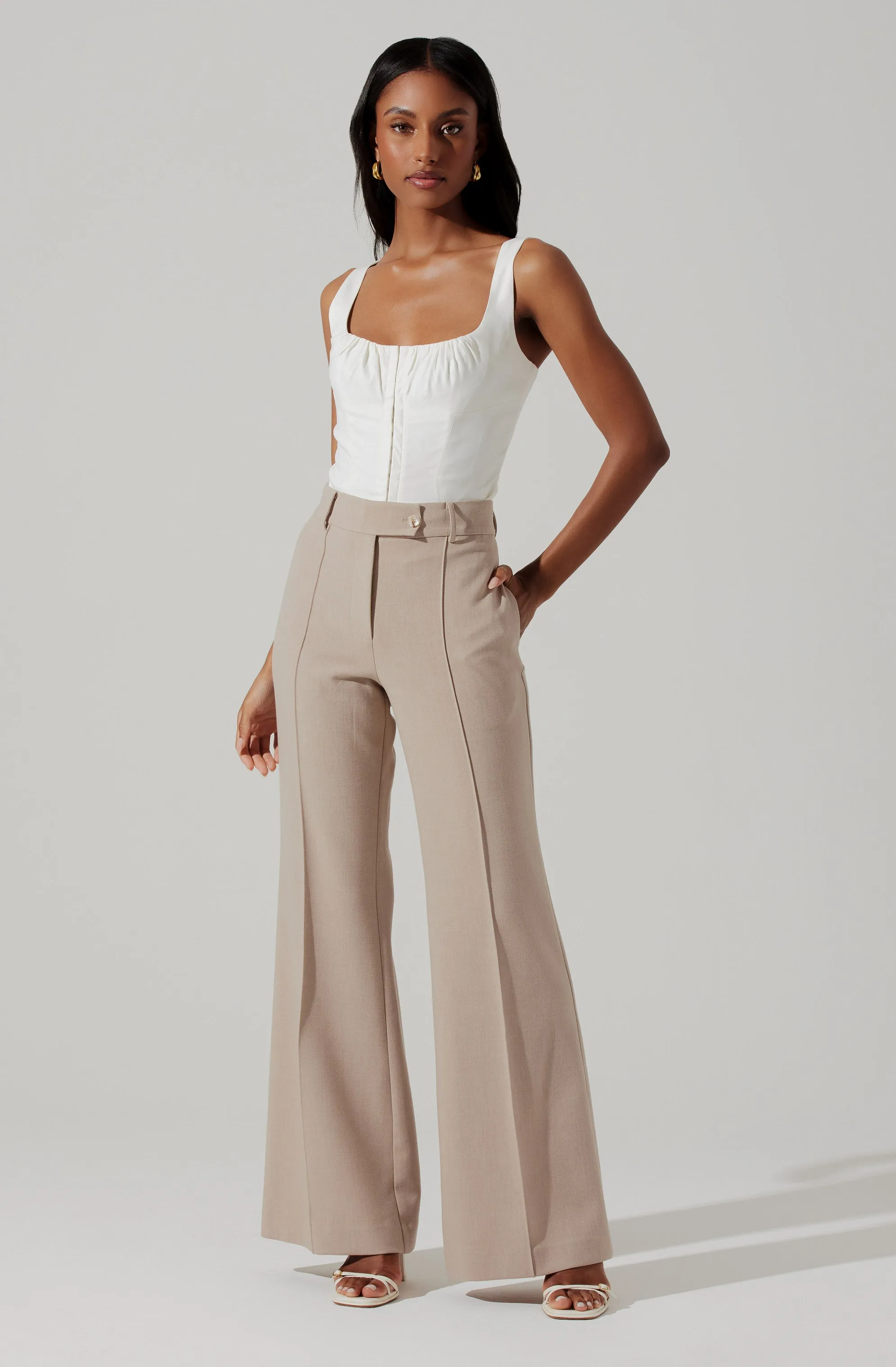 Chaser Flare Pants, High Waisted - Google SEO friendly