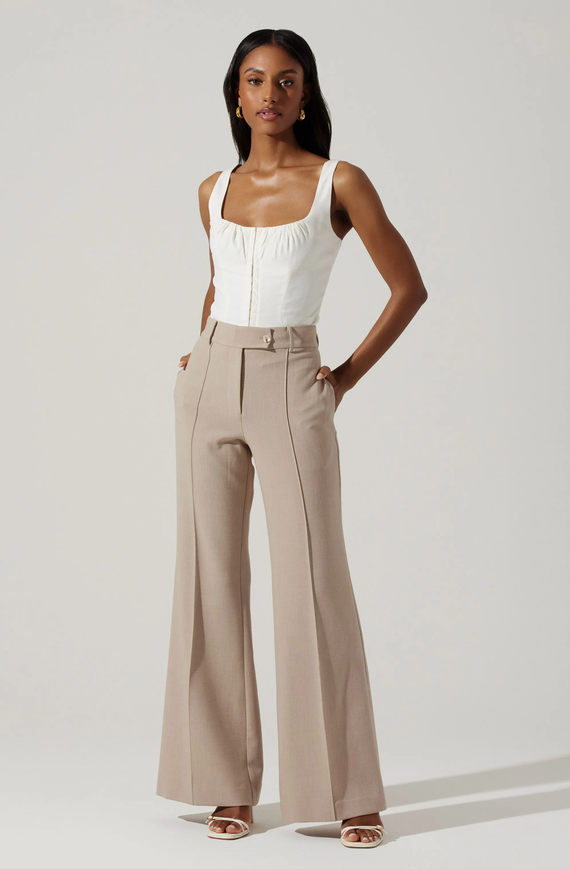 Chaser Flare Pants, High Waisted - Google SEO friendly