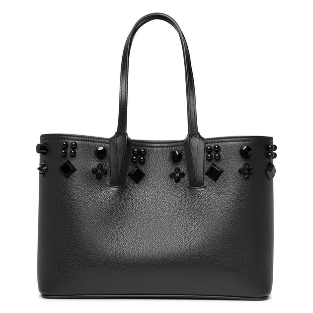 Christian Louboutin Cabata small black tote bag