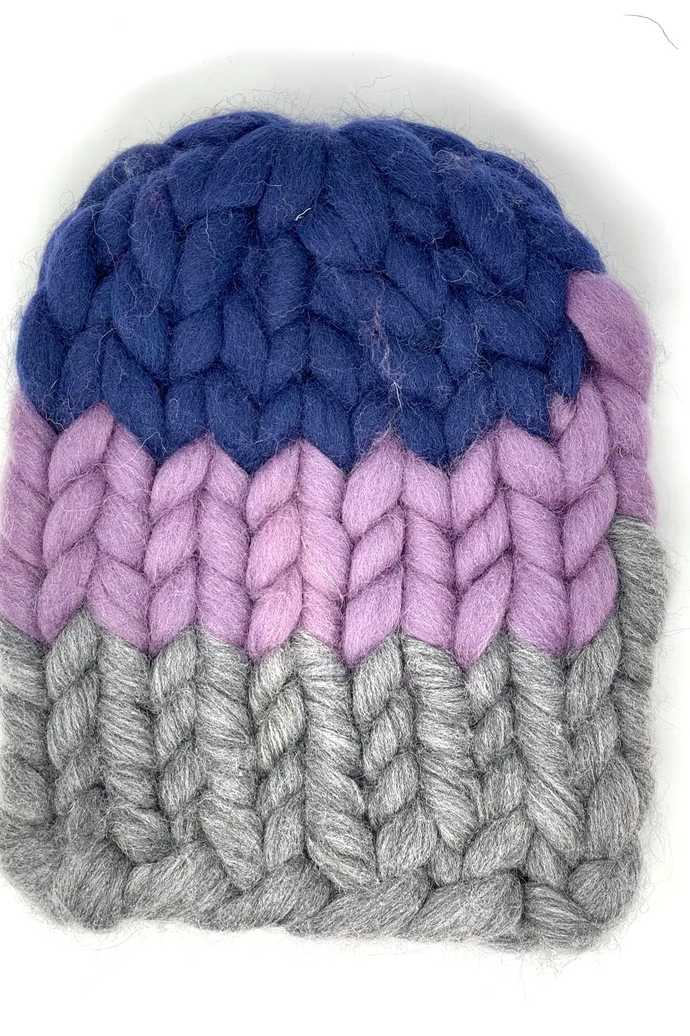 chunky knit beanie