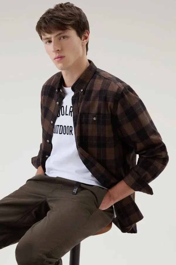 Classic Flannel Plaid Shirt