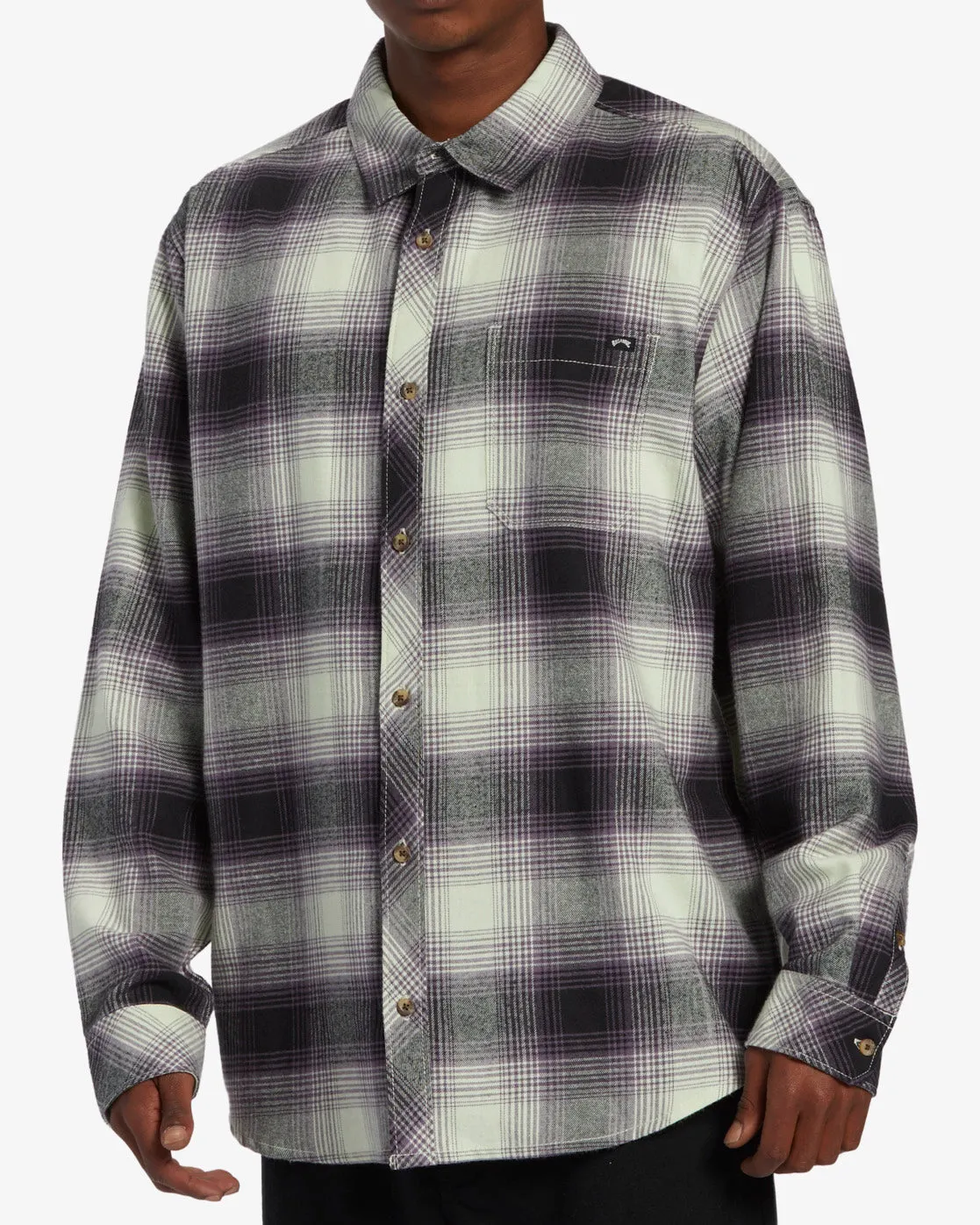 Coastline Flannel Long Sleeve Shirt for Men