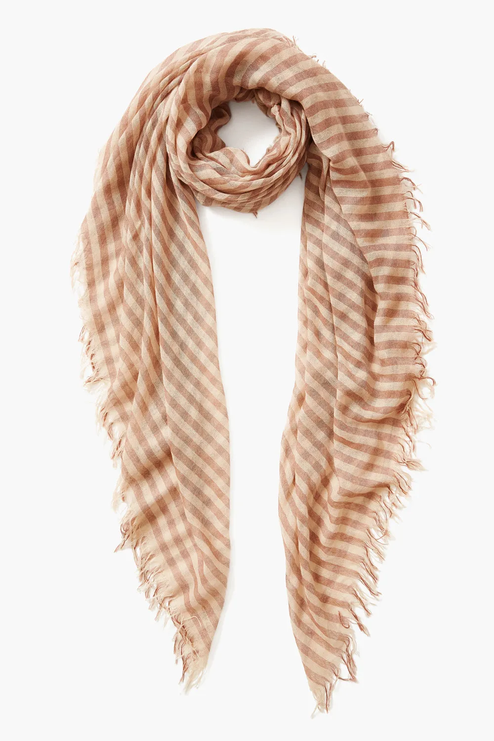 Cognac Linea Cashmere Silk Scarf Buy Online