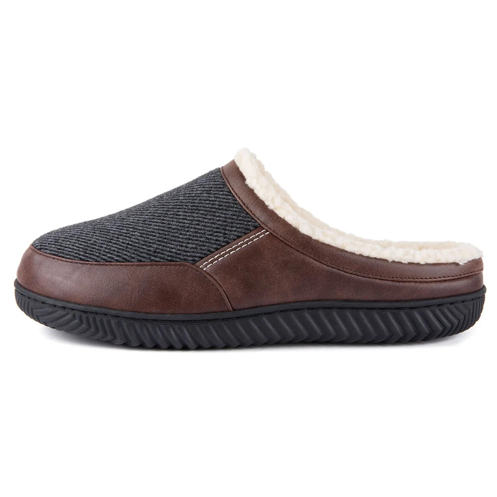 Colton Sherpa Lined Clog Slipper - Men's