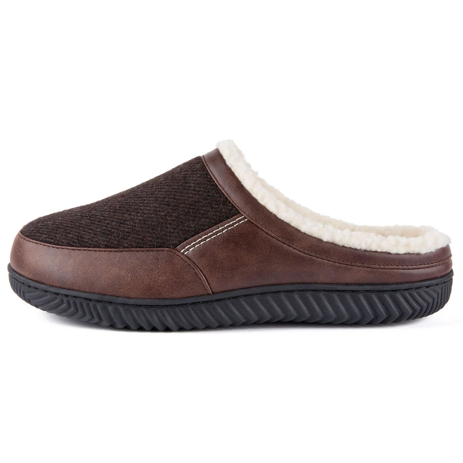 Colton Sherpa Lined Clog Slipper - Men's