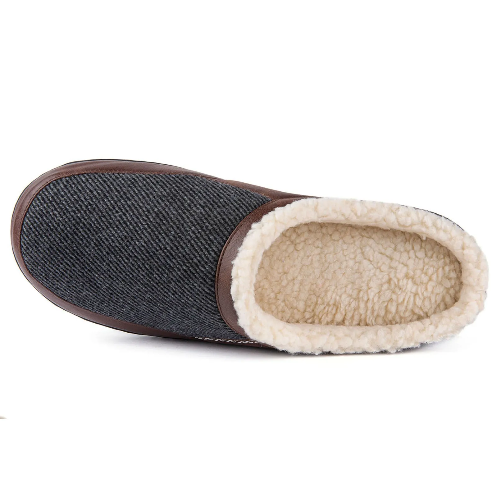 Colton Sherpa Lined Clog Slipper - Men's