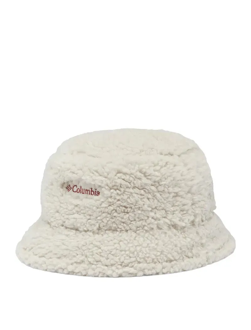 Columbia Winter Pass Reversible Sherpa Quilted Bucket Hat - Beetroot / Dark Stone