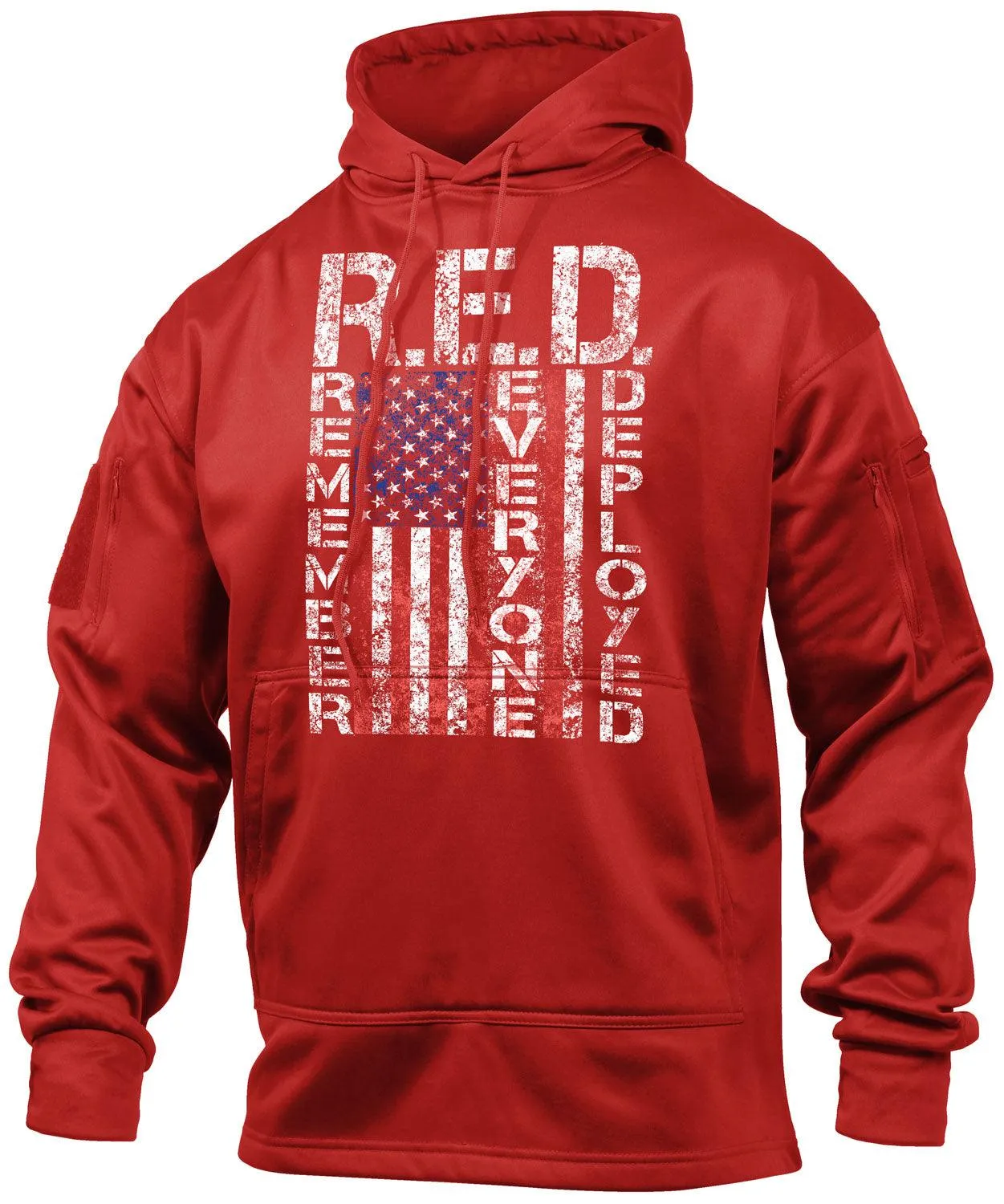 Concealed Carry R.E.D. (Remember Everyone Deployed) Hoodie