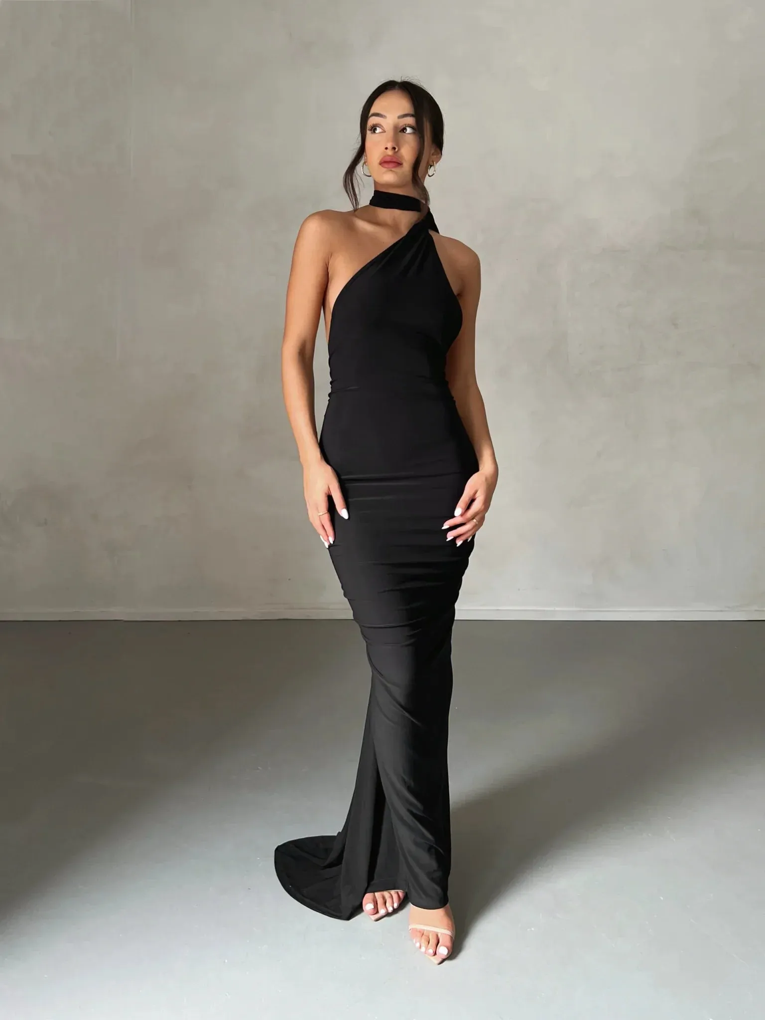 Constantina Gown - Black