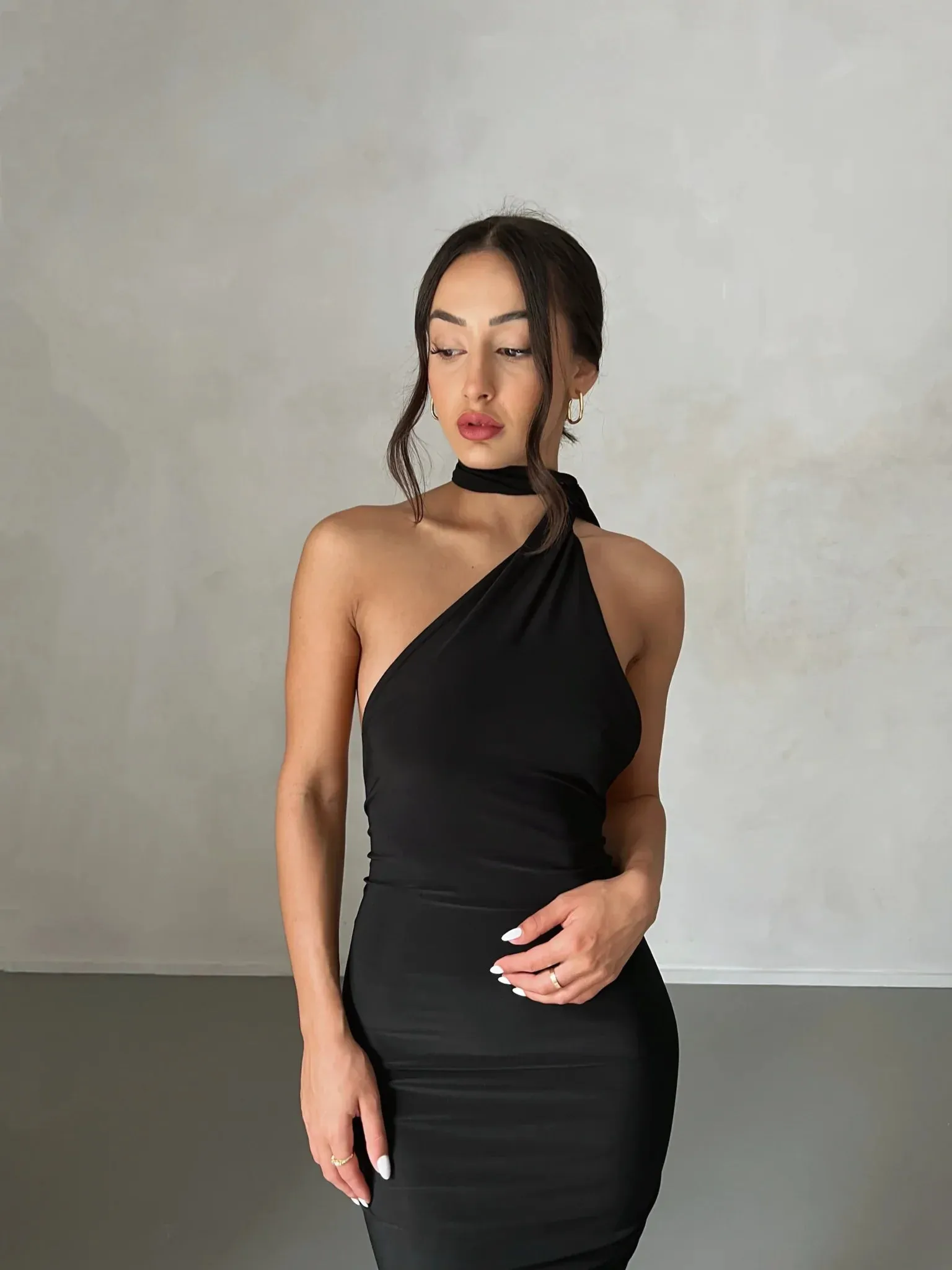 Constantina Gown - Black