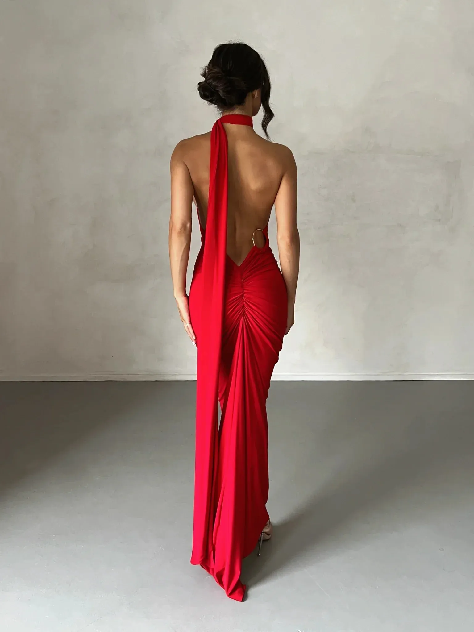 Constantina Gown - Red