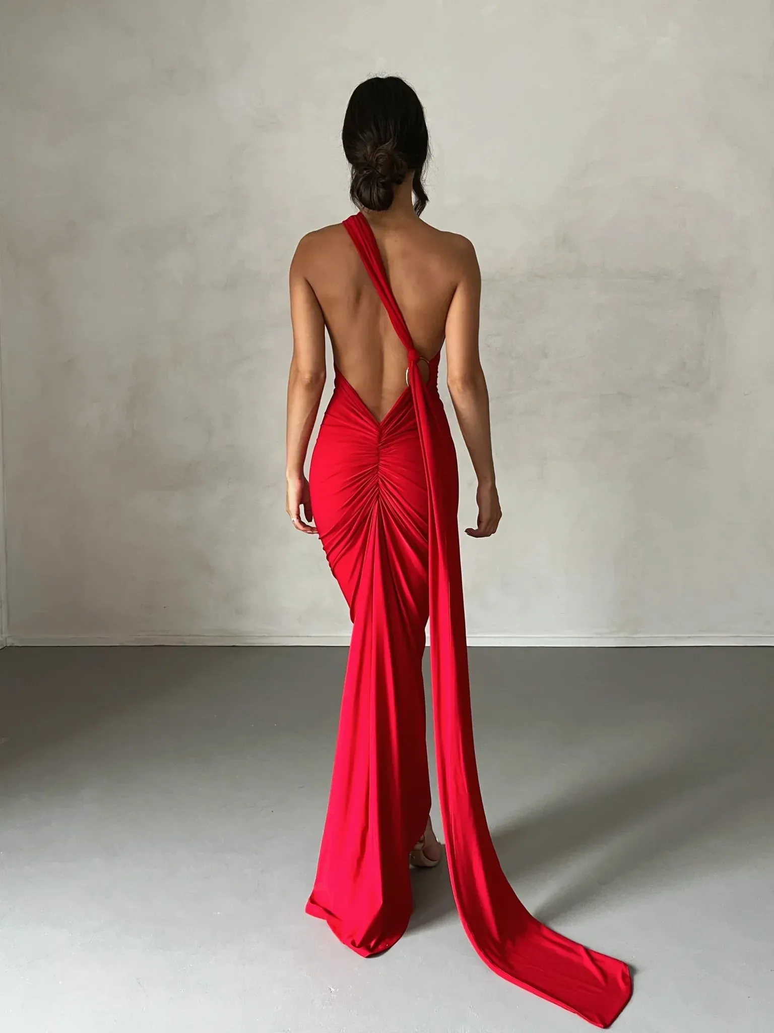 Constantina Gown - Red