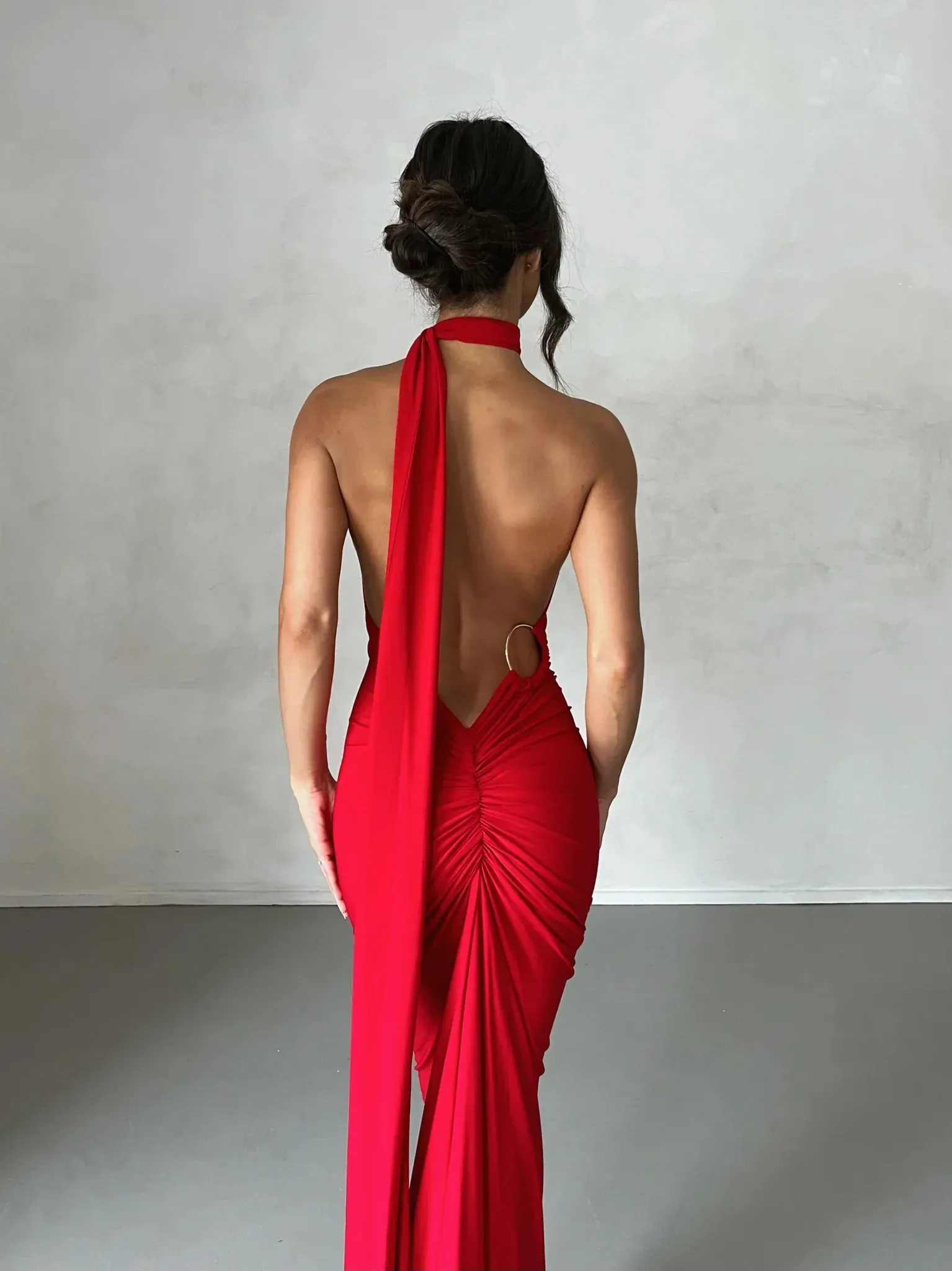 Constantina Gown - Red