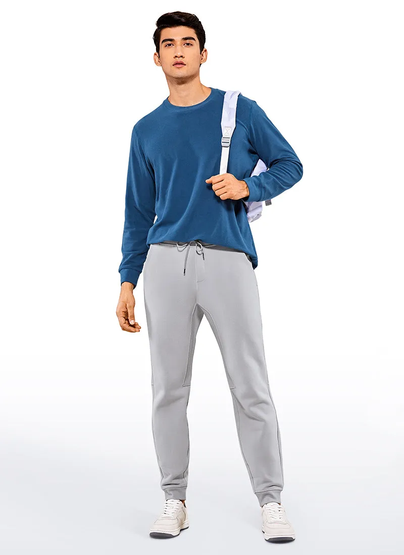 Cotton Fleece Lined Joggers - 29 Inch