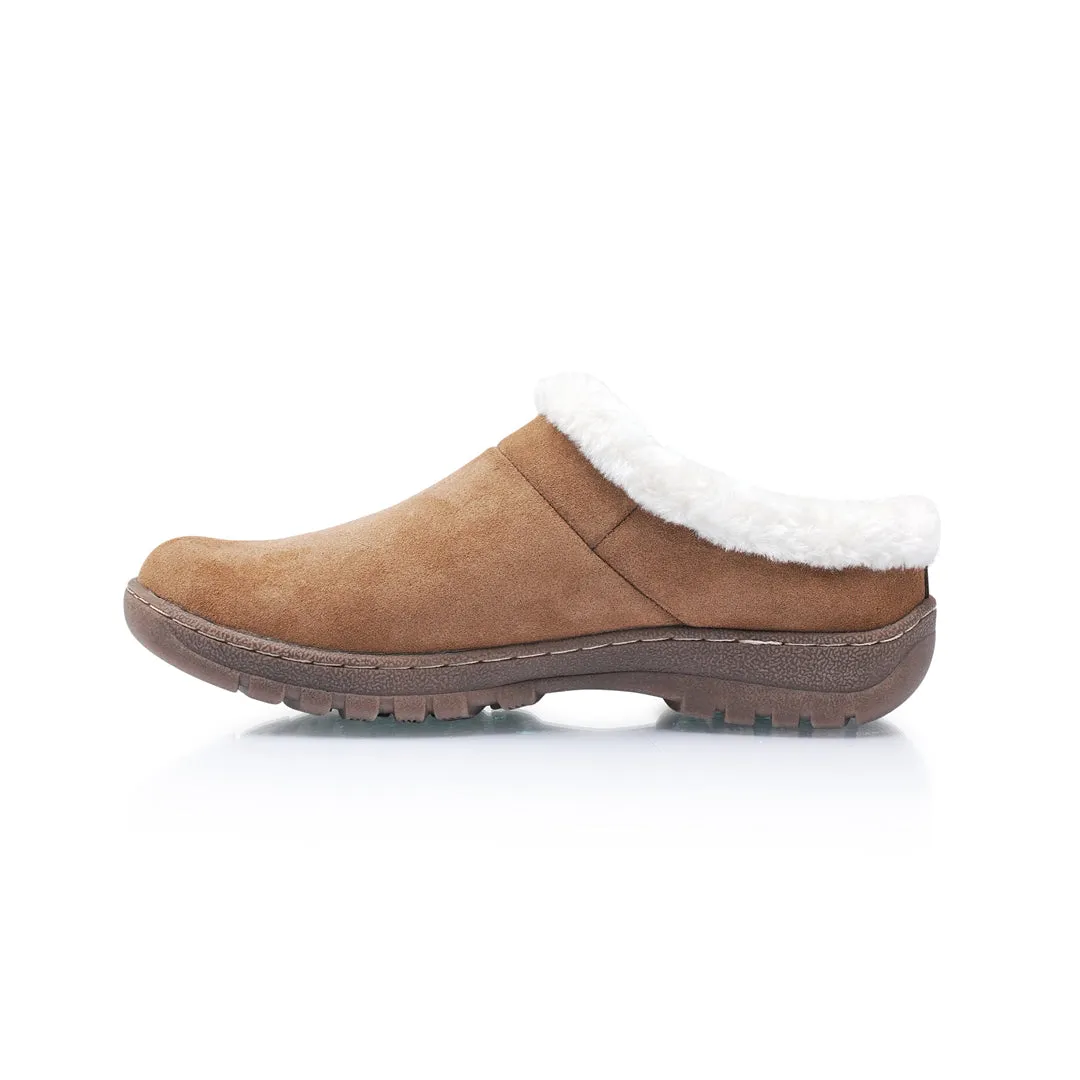 Cozy Women's Suede Mule - Shop Now!