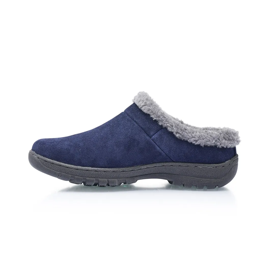 Cozy Women's Suede Mule - Shop Now!